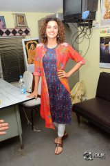 Anado Bramha Movie Team Visits Devi Theatre